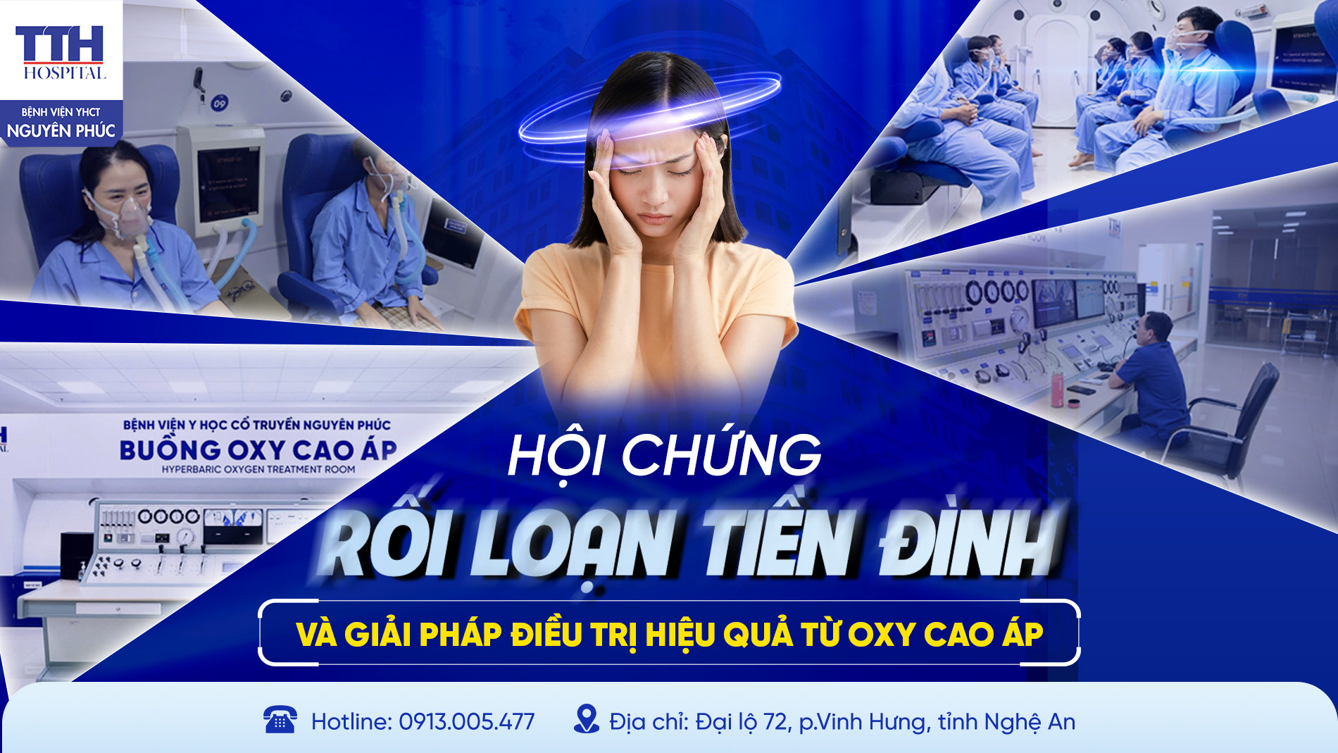 HỘI CHỨNG RỐI LOẠN TIỀN ĐÌNH VÀ GIẢI PHÁP ĐIỀU TRỊ HIỆU QUẢ TỪ OXY CAO ÁP